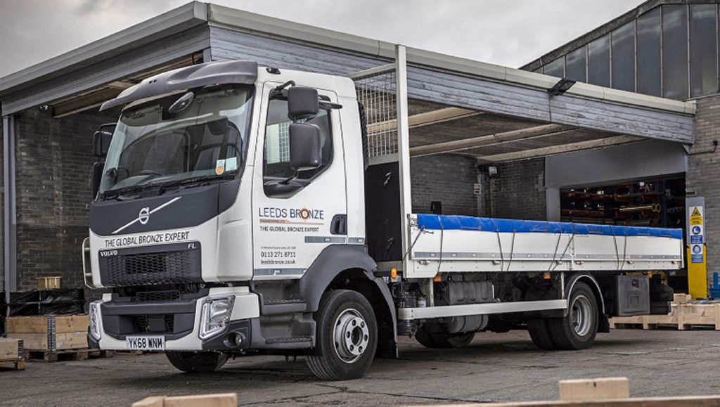 A New Volvo FL Rigid Delivers Operational Efficiencies at Leeds Bronze Engineering