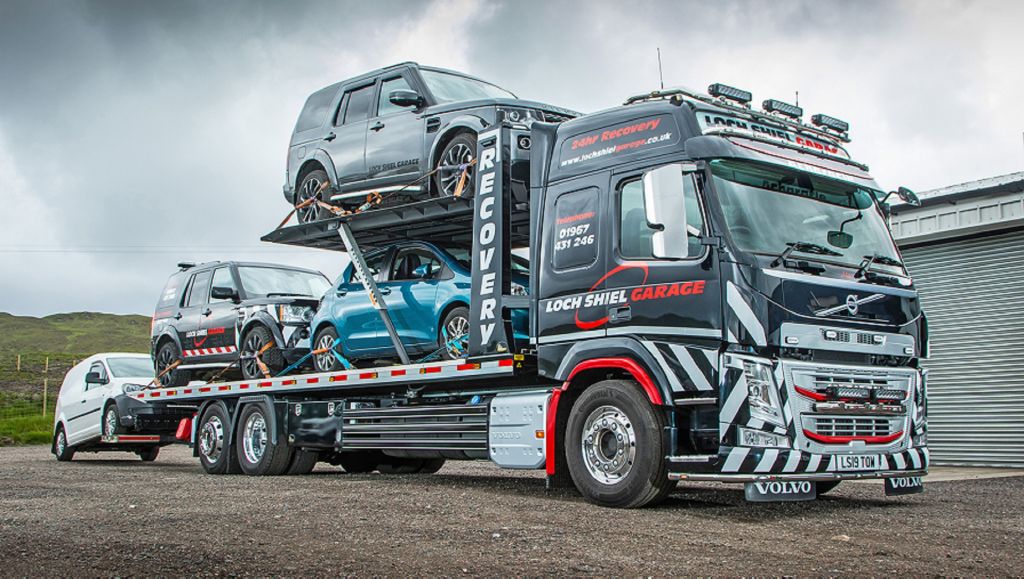 Volvo Trucks go west with Loch Shiel Garage