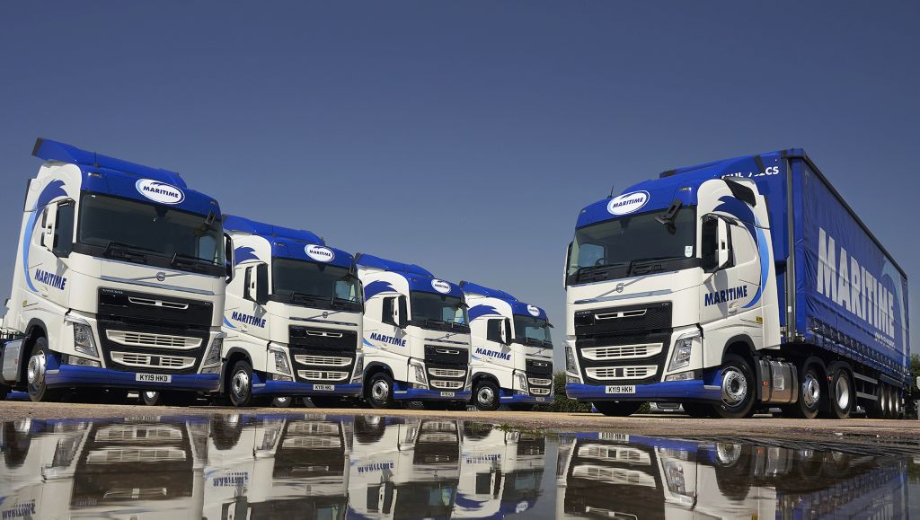 Maritime Transport fuels progress with 20 new Volvo FH tractor units