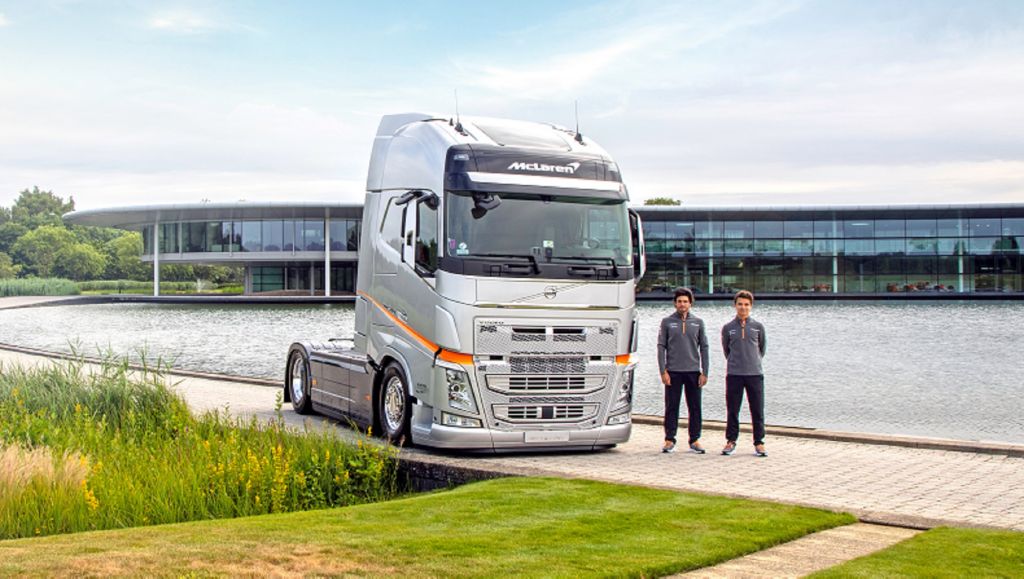 Volvo Trucks announce two-year extension to Formula 1 partnership with McLaren Racing