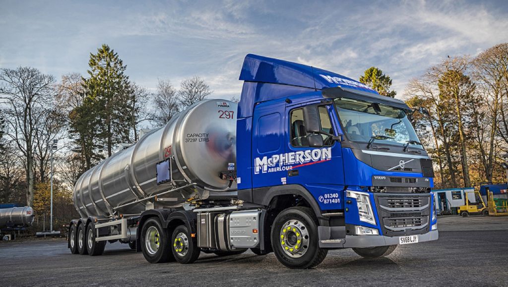 McPherson Ltd Takes a Sustainable High Road with the UK’s First Volvo FM LNG Tractor Units