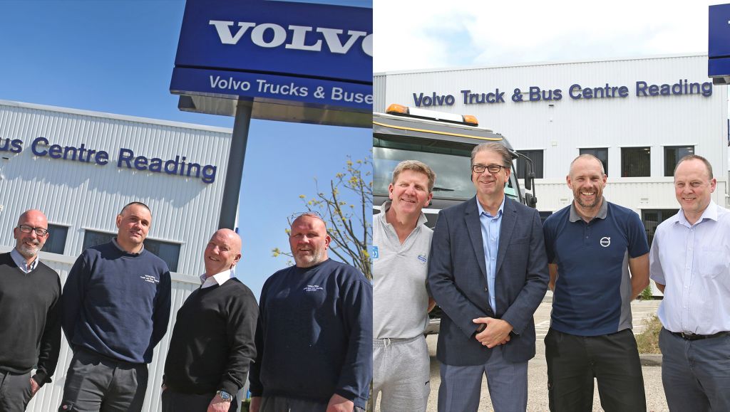 Reading's 'Super Seven' reach 25-year milestone with Volvo Trucks