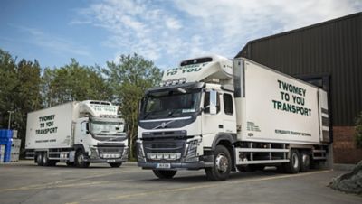 Temperature-controlled distribution specialists, Twomey To You Transport of Grannagh near Waterford, Ireland has added another Volvo FM 6x2 rear lift rigid to its fleet.