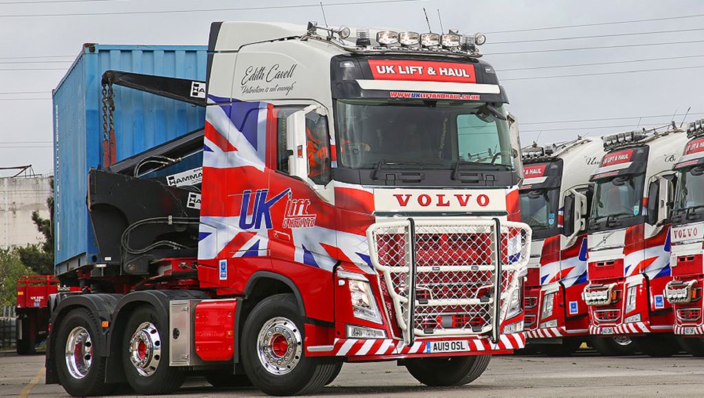 A new Volvo FH is a gilt-edged investment for UK Lift & Haul