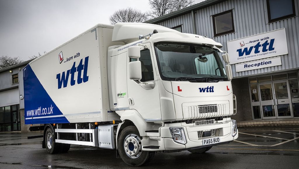 A New Volvo FL Rigid Passes the Test for Wiltshire Transport Training & Development Ltd.