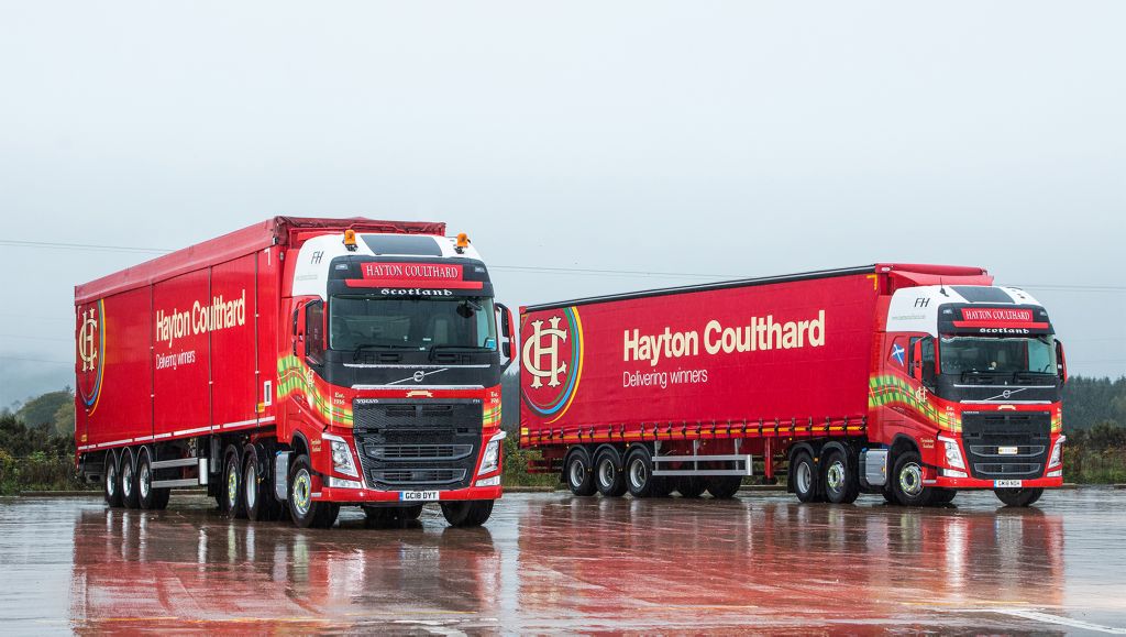 Hayton Coulthard Transport powers up with 28 new Volvo FH tractor units