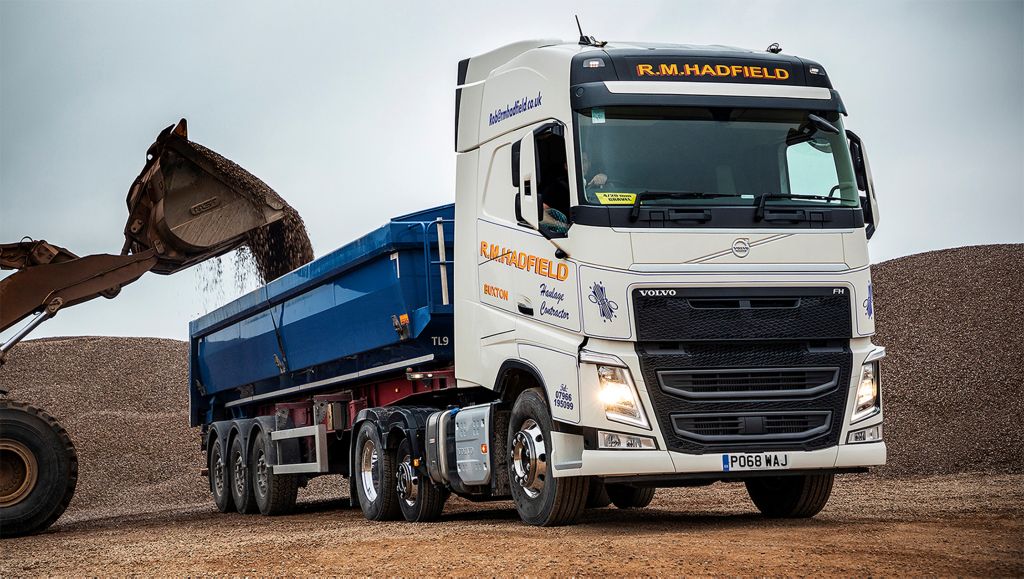 Volvo's FH Lite Tractor Unit ticks all the boxes at R.M Hadfield Haulage