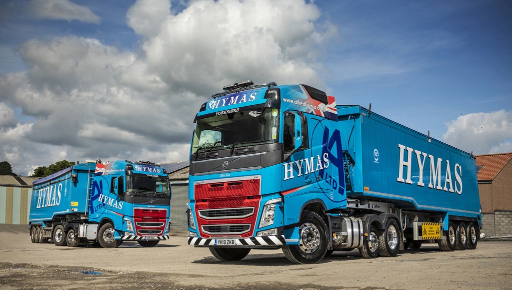 Six new Volvo FH Lite tractor units help Alfred Hymas power ahead