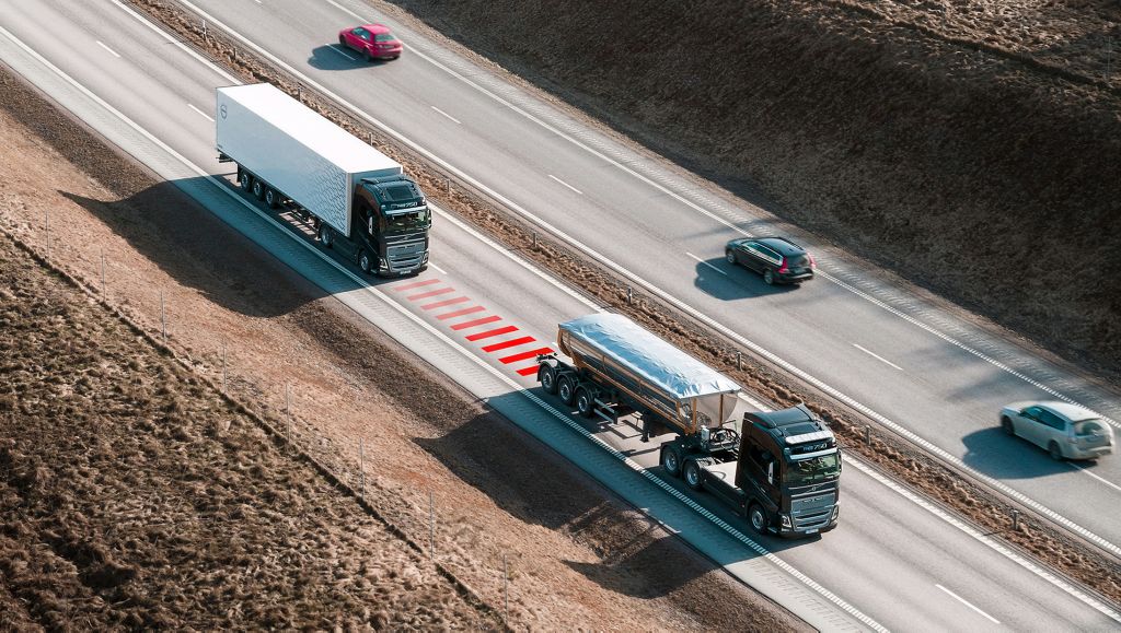 New safety solution from Volvo Trucks - designed to give the driver a gentle reminder