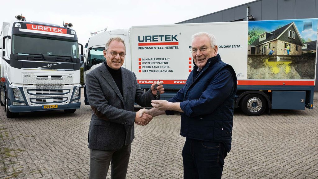 Uretek kiest wederom voor kracht van Volvo-trucks