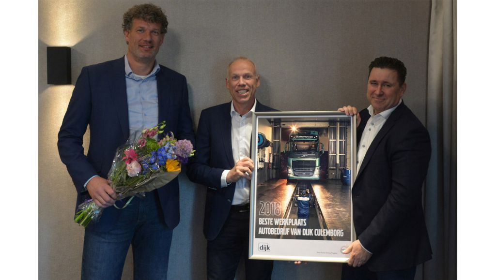 Van Dijk Groep wint Volvo Trucks-klanttevredenheidsonderzoek