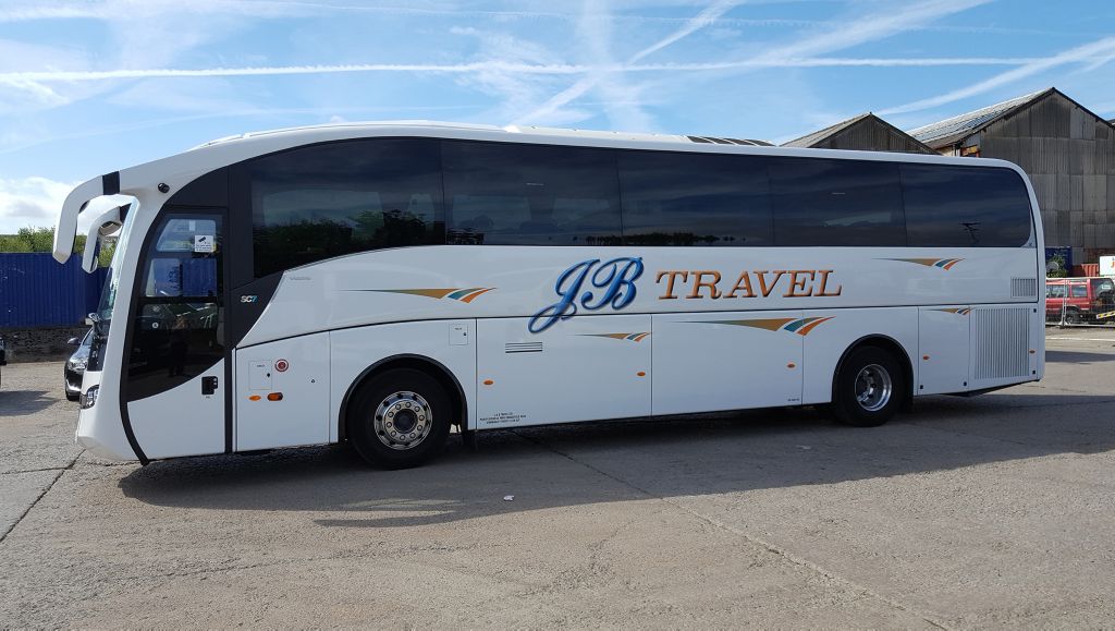 Volvo B11R is vehicle of choice for J&B Travel  