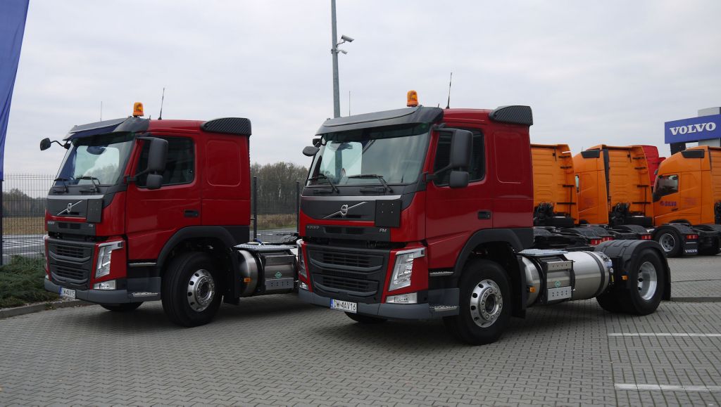 Pierwsze pojazdy Volvo FM LNG zjechały do Polski