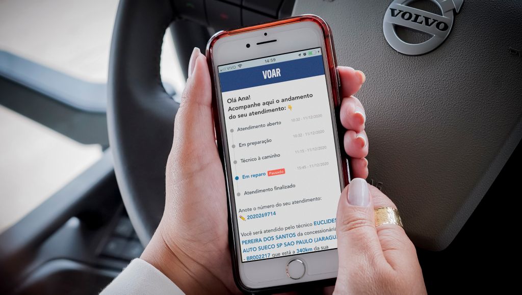 Volvo lança plataforma digital de monitoramento de atendimentos emergenciais do VOAR