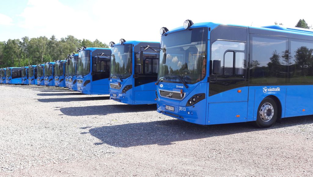 Volvo levererar 42 bussar till Tjörns Omnibustrafik och Sandarna Transporter