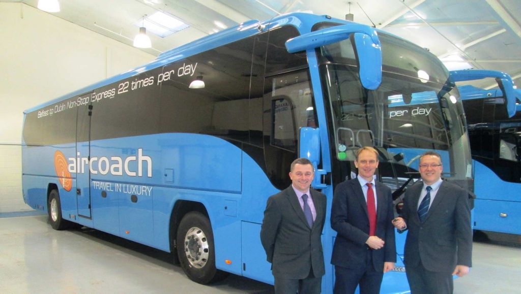 Volvo soars to success as Aircoach vehicle of choice