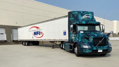 NFI Begins Piloting Volvo VNR Electric Heavy-Duty Trucks in Southern California