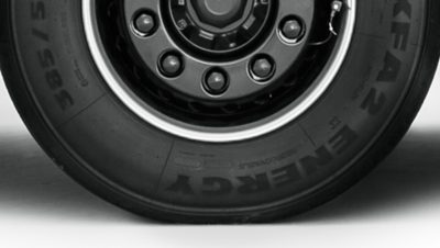 Volvo FH performance tyre pressure studio