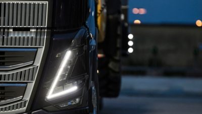 Volvo truck headlight