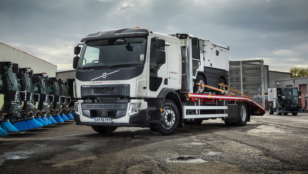 Quality of new Volvo FE sweeps Aebi Schmidt UK off its feet