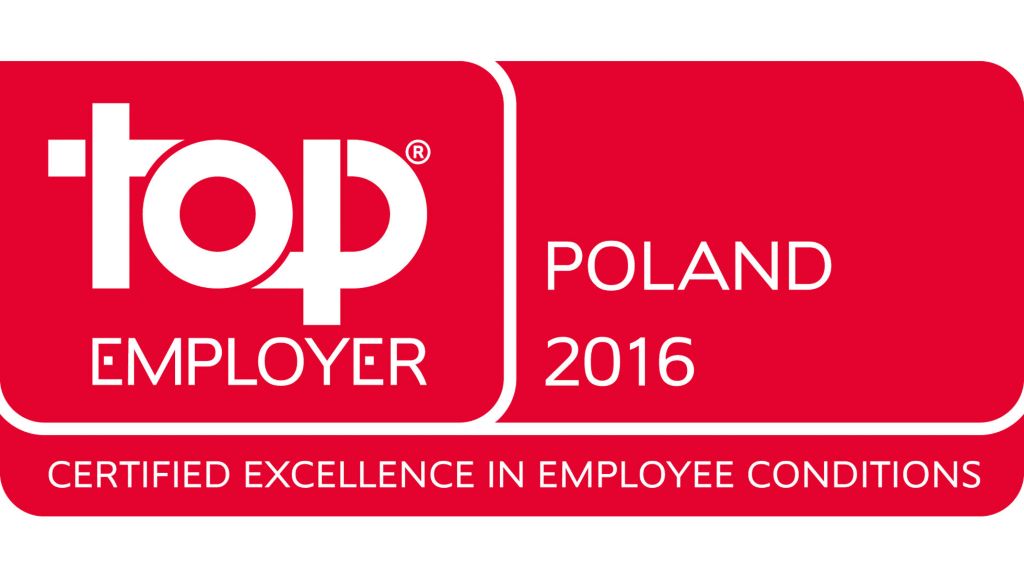 Volvo Polska laureatem certyfikacji Top Employers Polska 2016