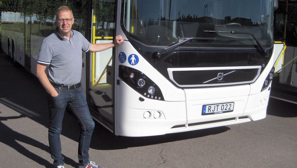Möt Björn Vintfjärd, ny säljare på Volvo Bussar