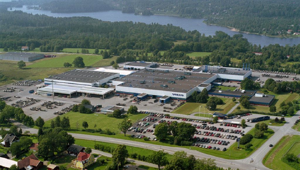 La planta de buses Volvo en Suecia utiliza energía de fuentes totalmente renovables