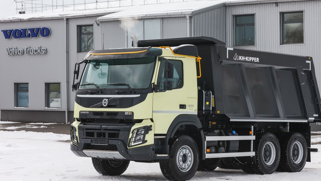 Volvo FMX – самоскид № 1 в Україні другий рік поспіль