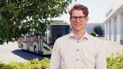 Joakim Jonsson är Project Manager Autonomous Research Projects på Volvo Bussar.