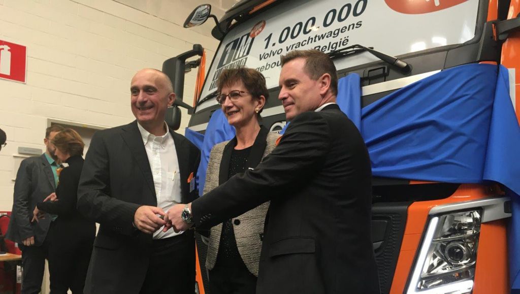 Gentse Volvo vrachtwagenfabriek produceert 1 miljoenste truck