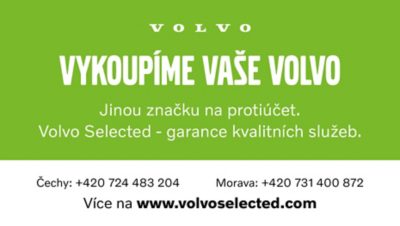 Volvo Selected - vykoupíme vaše volvo