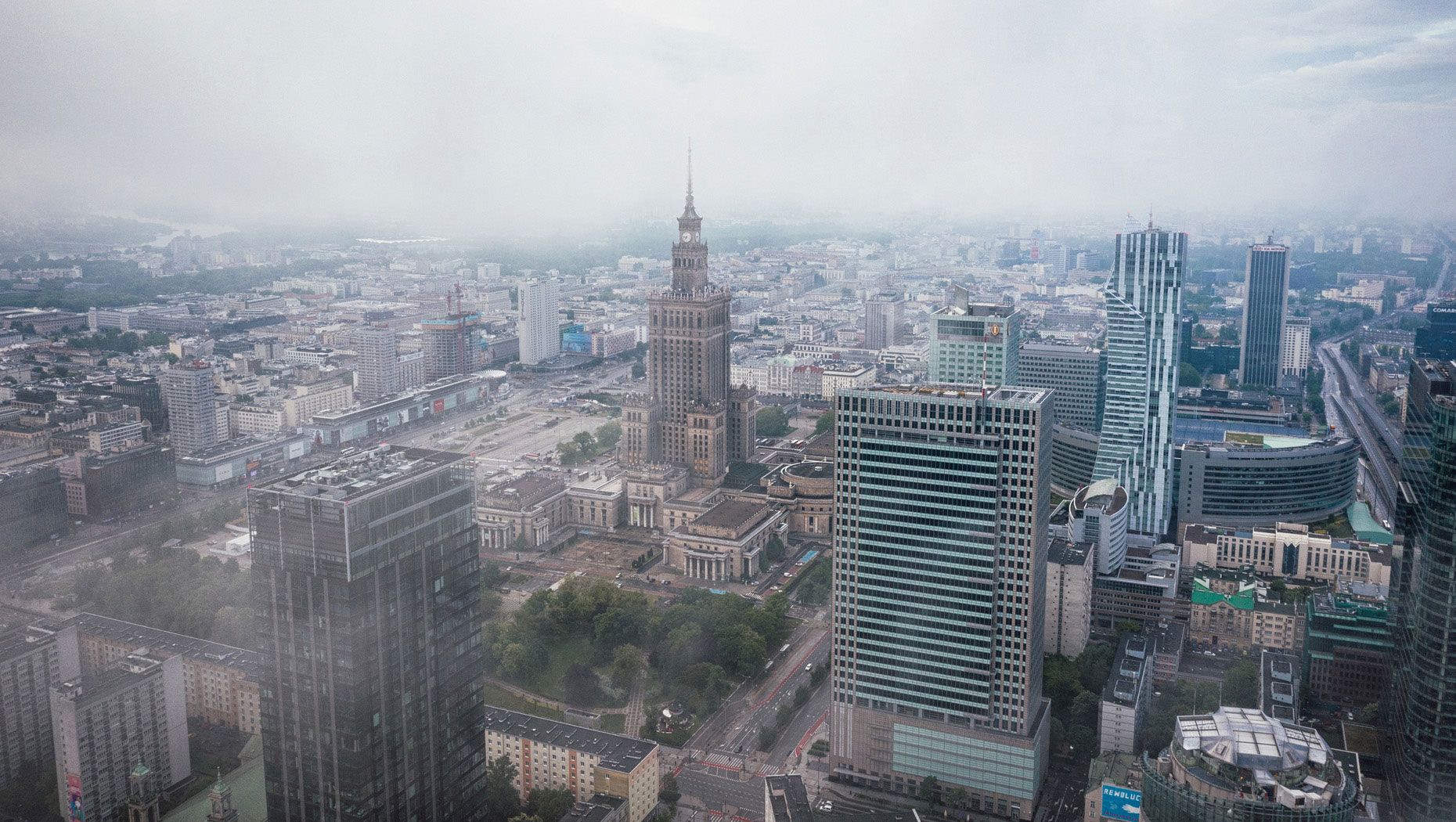 Warsaw skyline