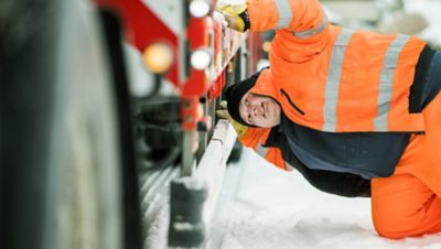För Hampus Karlsson var transportprogrammets förarutbildning ett lätt val. Han har alltid velat bli lastbilsförare och då helst fjärråkare.