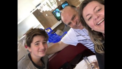 Carla e sua familha