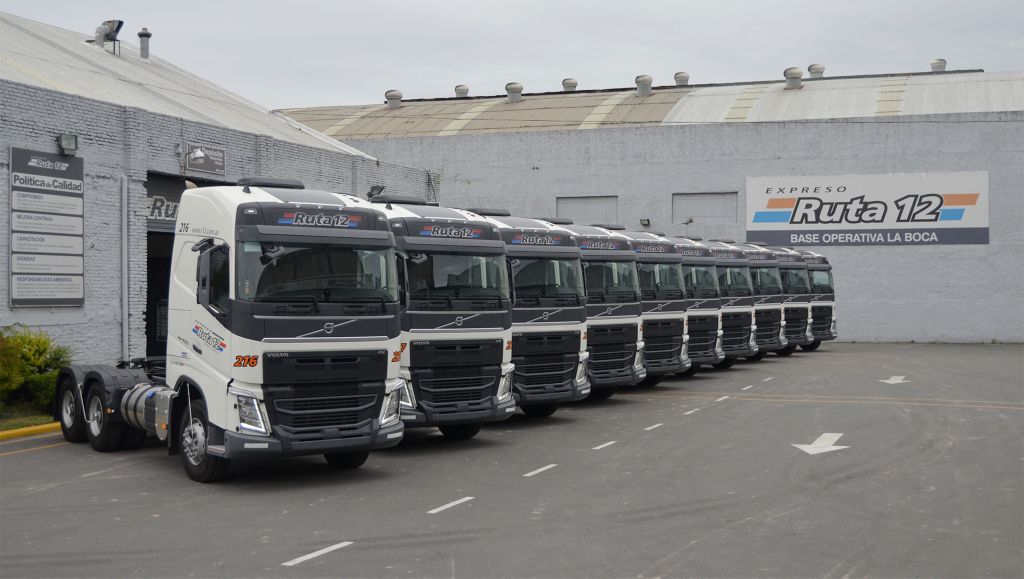 Expreso Ruta 12 destaca la adecuación de los productos y servicios de Volvo para su negocio