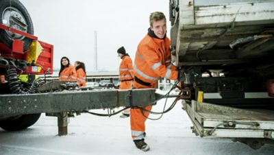 André Nilsson och hans klasskamrater på VFG Utbildning har redan flera jobberbjudanden att välja mellan. 