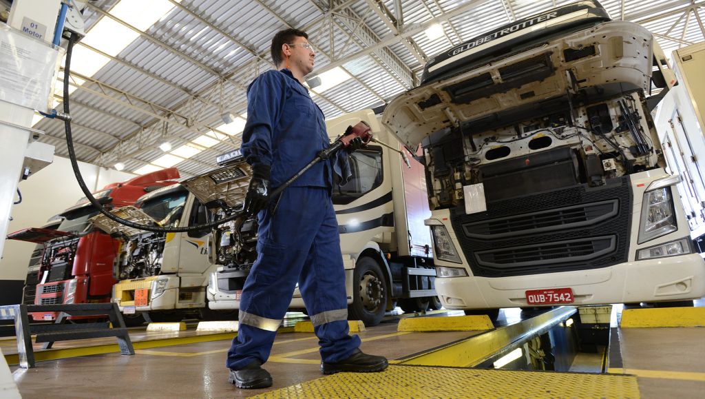 Pit Stop Volvo bate recordes de eficiência