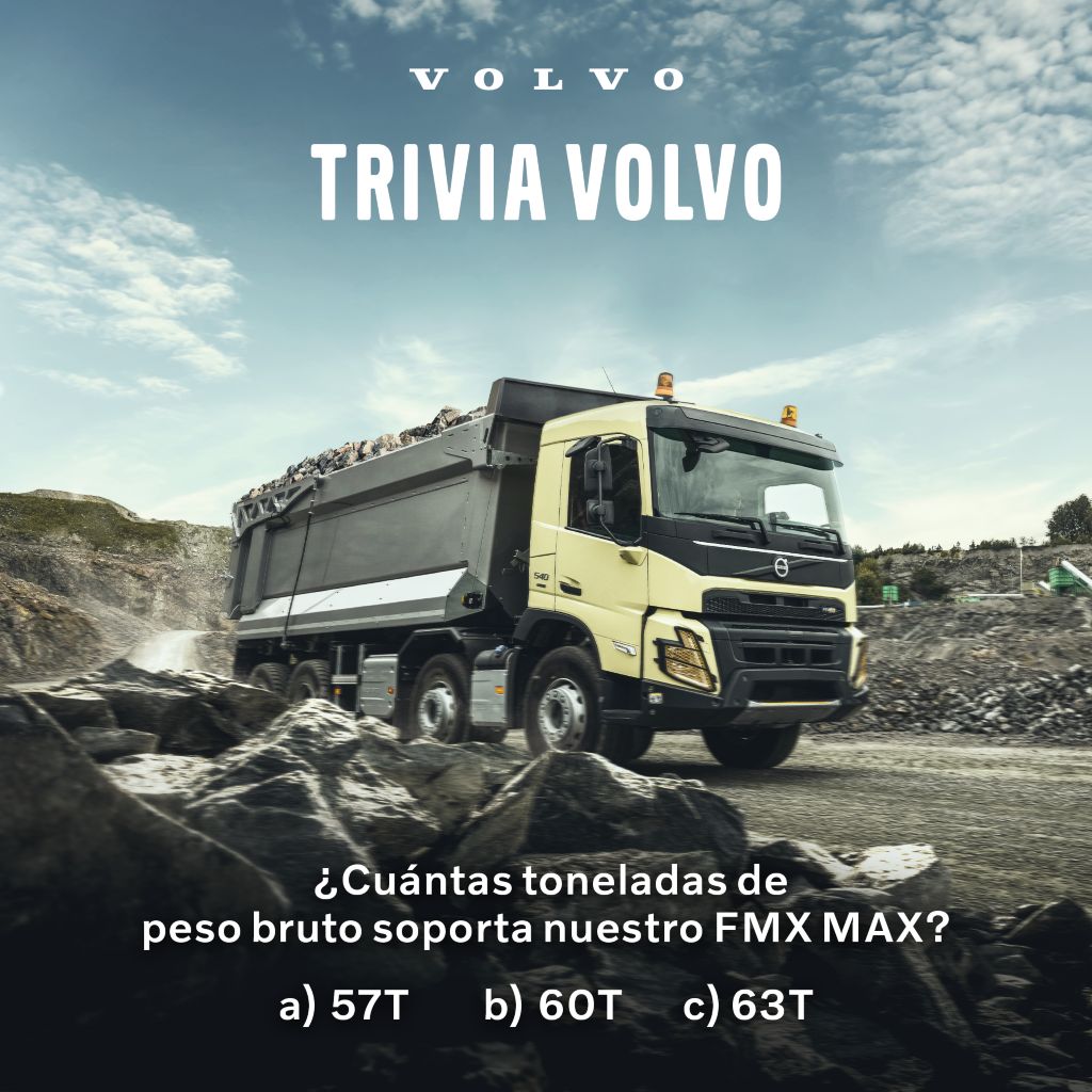 Responde esta trivia y sé el ganador de nuestro Volvo Pack. 