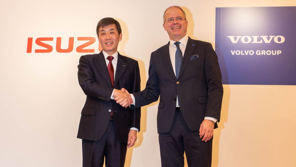 Volvo Group and Isuzu Motors forms a strategic alliance