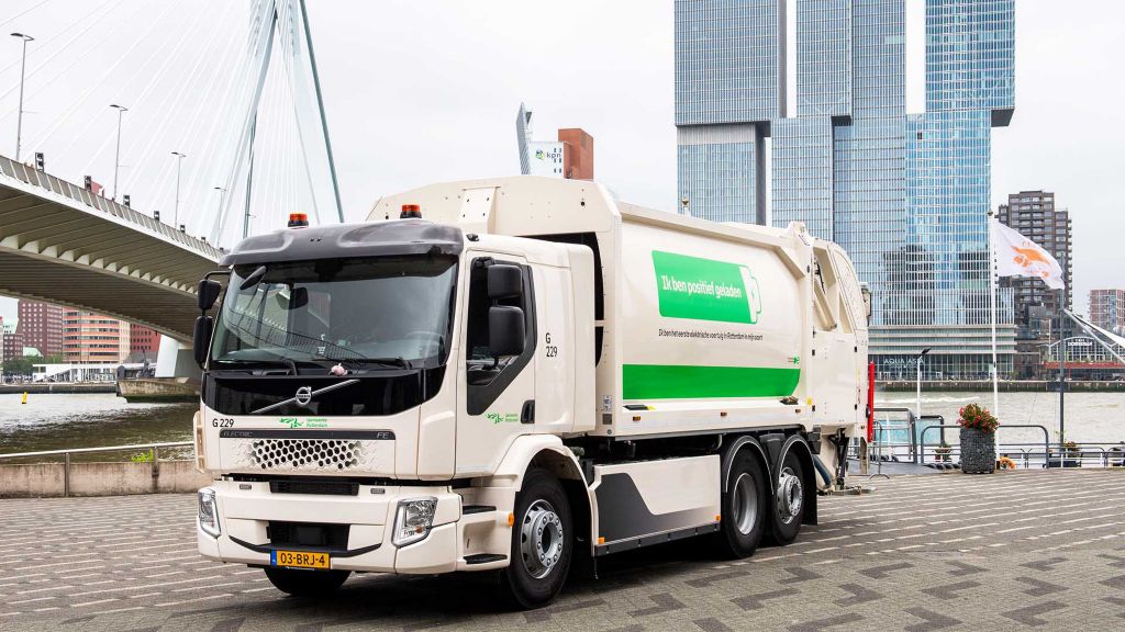 Stille én schone huisvuilinzameling in Rotterdam