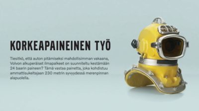 Korkeapaineinen työ - Volvo Trucks