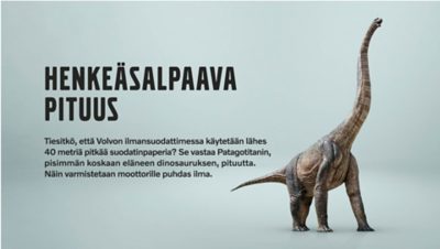 Volvon alkuperäinen ilmansuodatin