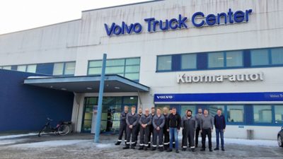 Volvo Finland työpaikka