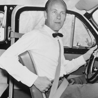 1959 Three-point seat belt 