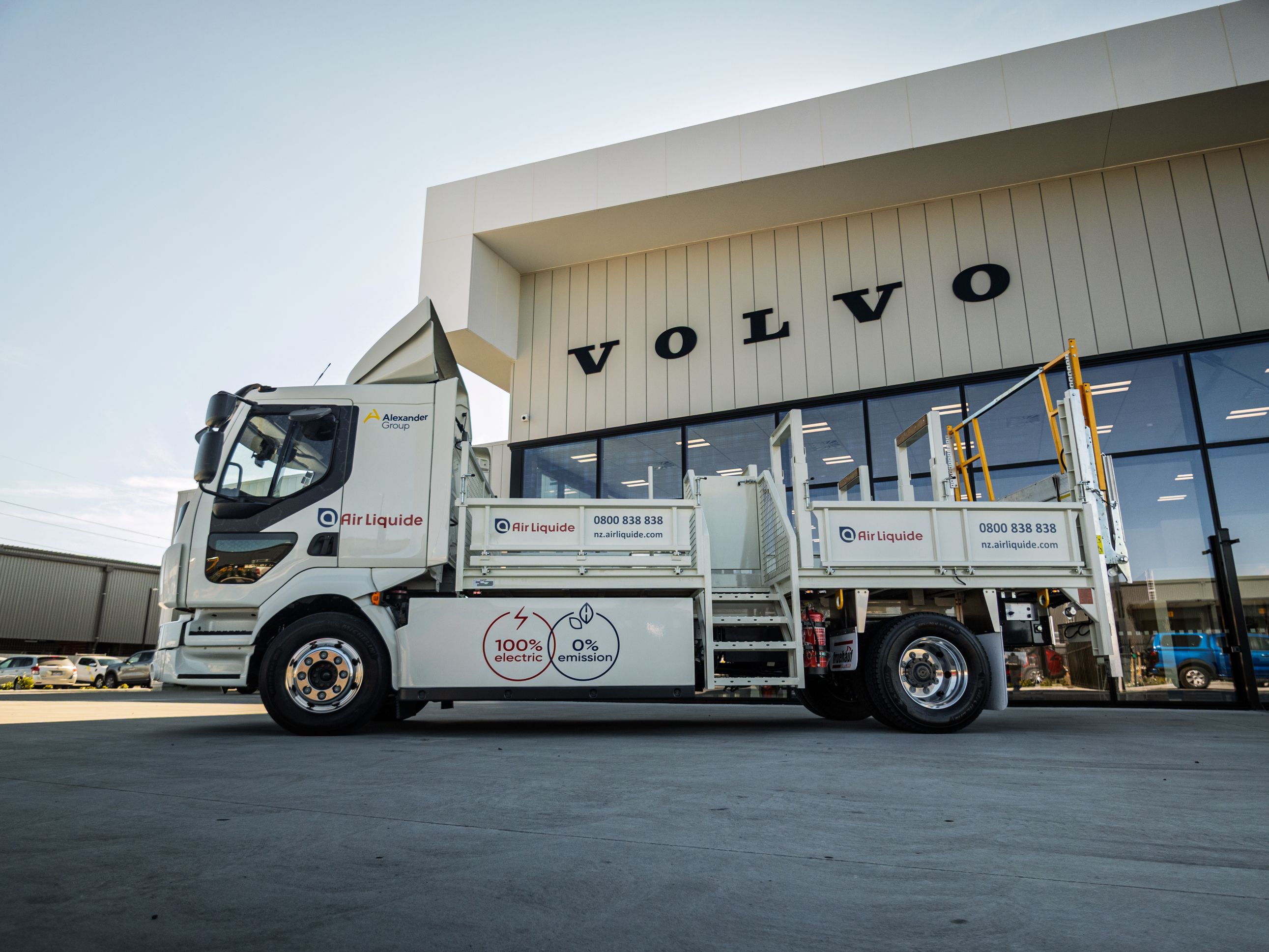 Alexander Group first electric truck - Volvo FL Electric
