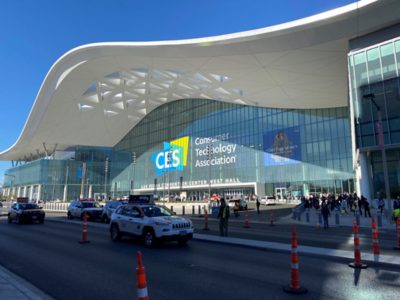 Building exterior CES 2023 exhibition