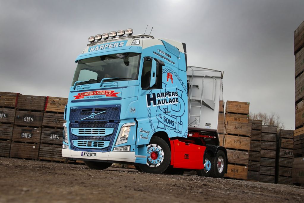 Volvo FH with I-Save hits the right notes for P Harper & Sons