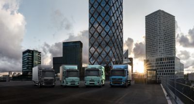 Volvo Trucks has unveiled updated electric versions of its FL and FE models, offering a driving range of up to 450km, 50 per cent shorter charging time and new active safety features.