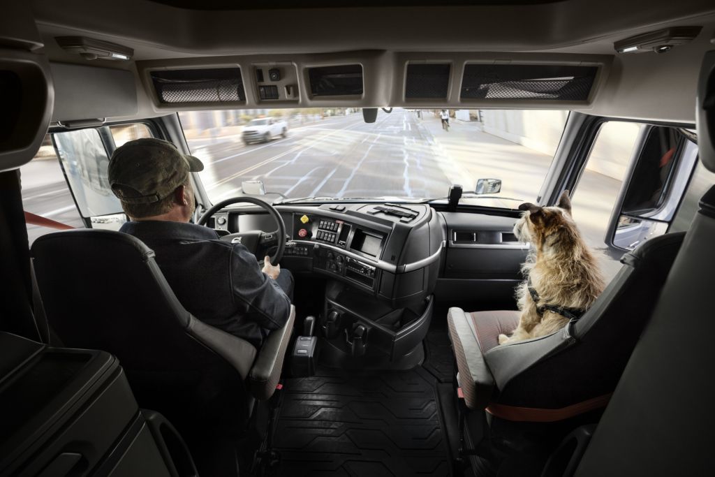 Volvo Trucks teams up with the Center for Pet Safety to protect drivers’ most loyal co-pilots