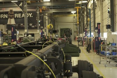 Mack Defense HDT production line